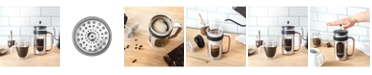 Brim 8 Cup French Press with Wood Finish Handle